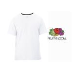 Tshirt-Fruit-Of-The-Loom-para-Caballero-Cuello-V-Color-Blanco-Talla-S-3-35575