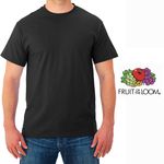 Tshirt-Fruit-Of-The-Loom-para-Caballero-Cuello-Redondo-Color-Negro-Talla-S-4-35579