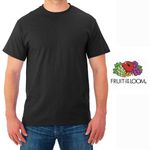 Tshirt-Fruit-Of-The-Loom-para-Caballero-Cuello-Redondo-Color-Negro-Talla-L-4-35581