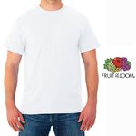 Tshirt-Fruit-Of-The-Loom-para-Caballero-Cuello-Redondo-Color-Blanco-Talla-L-4-35593