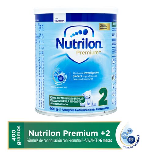 Fórmula en polvo Nutrilon Premium, paso 2 -400 g