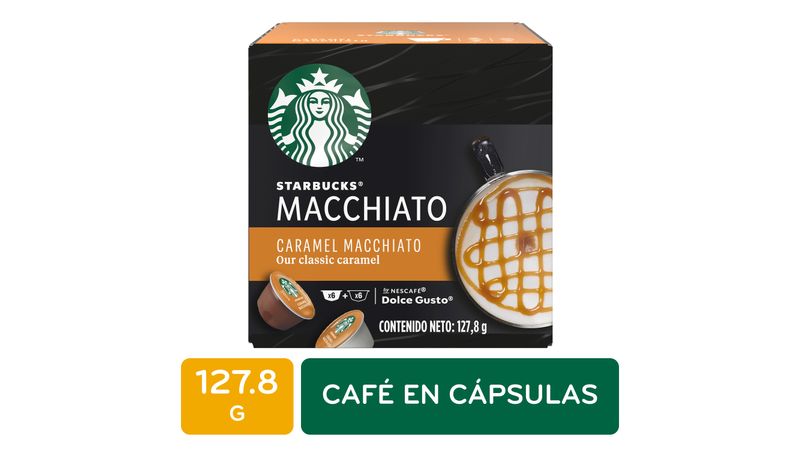 Comprar Starbucks By Nescafé® Dolce Gusto Caramel Macchiato Caja 12  Capsulas