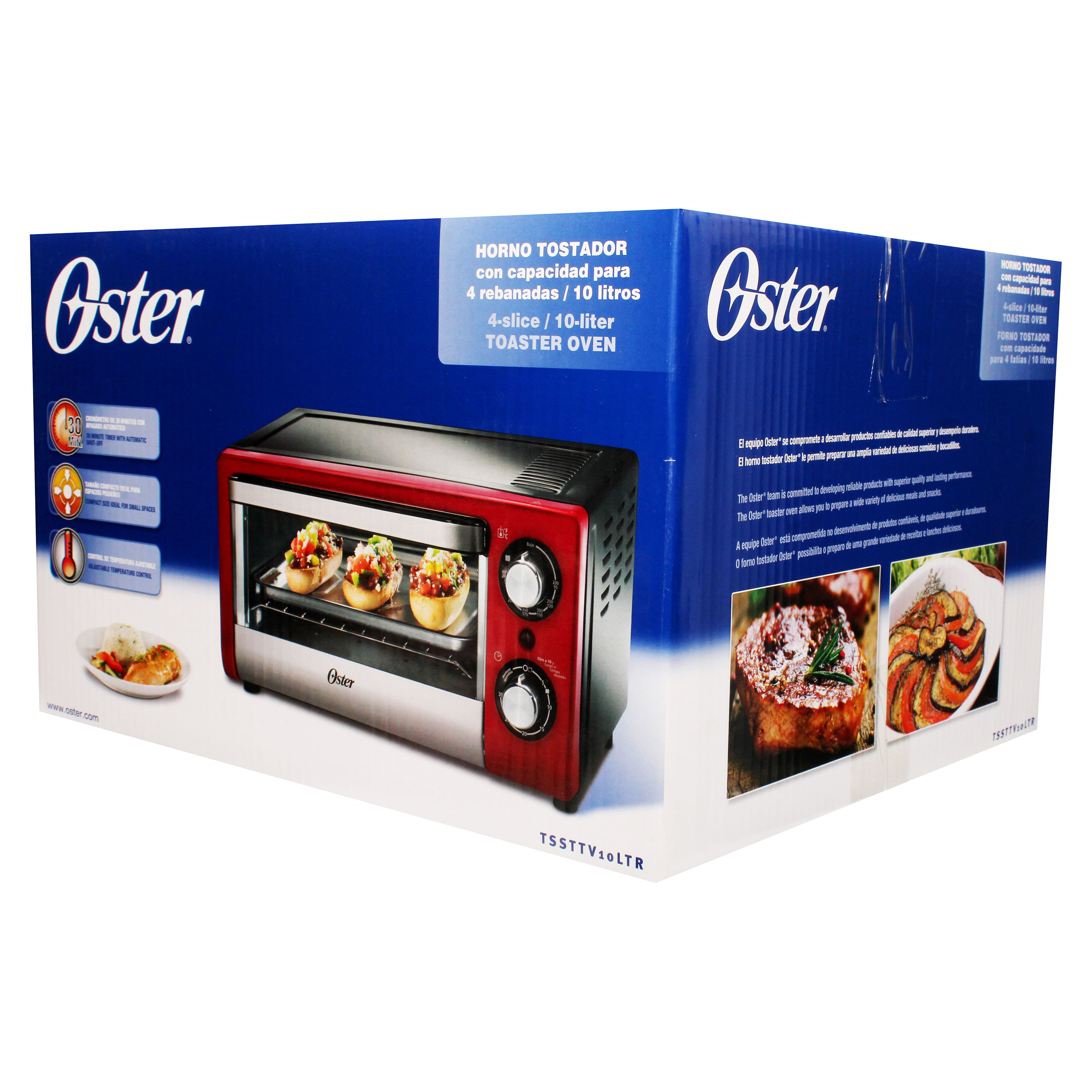 Horno Tostador Oster Color Rojo 20 l Walmart Compra en l nea