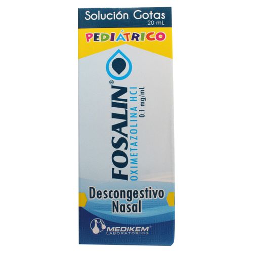 Gotas Fosalin Medikem Nasal Pediatricas - 20 ml