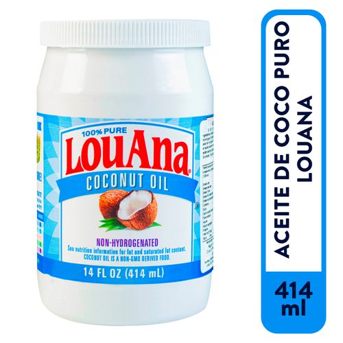 Aceite De Coco Puro Louana - 414 ml