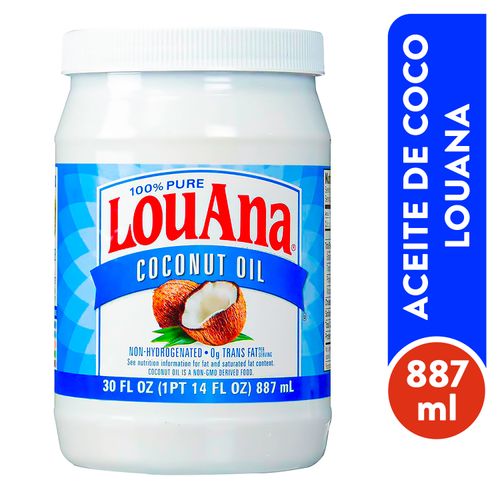 Aceite De Coco Puro Louana - 887 ml