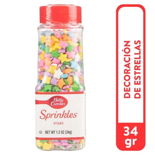 Decoracion Betty Crocker Estrellas - 34 g