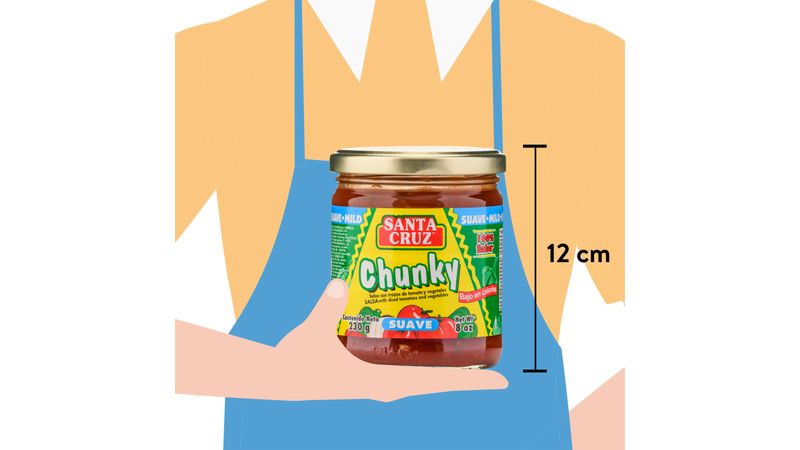 Comprar Salsa Chunky Suave Santa Cruz 230g Walmart El Salvador