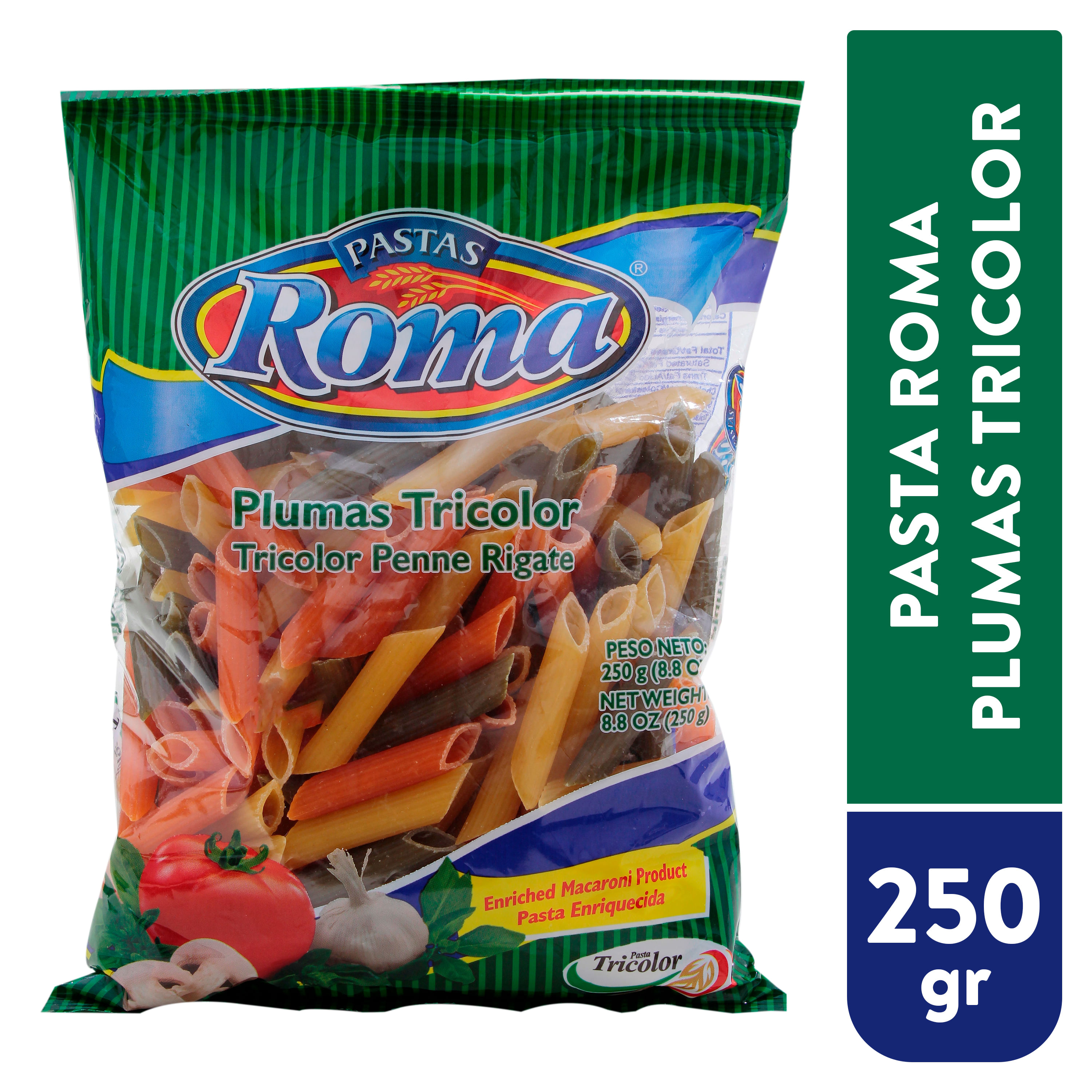 Pasta-Roma-Mediana-Pluma-Tricolor-250gr-1-2850