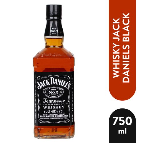 Whisky Jack Daniels Black  750 Ml