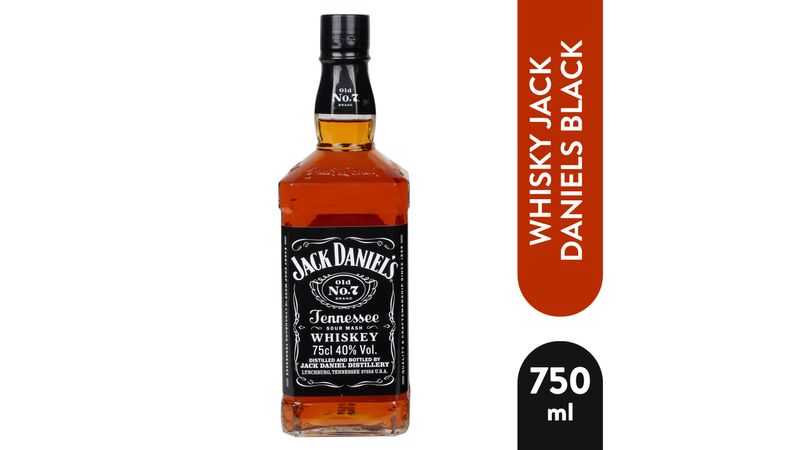 Comprar Whisky Jack Daniels Black 750 Ml
