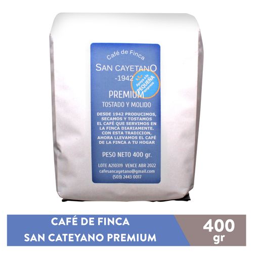 Café Finca Sn Cayetan Premiu Mold 400 g
