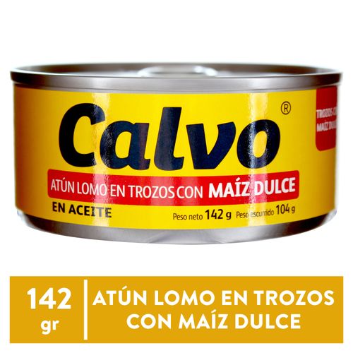 Atún Calvo Trozos Con Maiz Dulce - 142 g