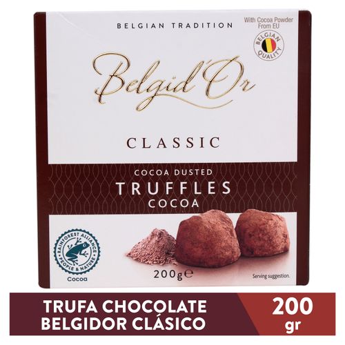 Trufa Chocolate Belgidor Clasico 200Gr