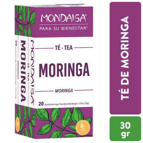 Té Mondaisa Moringa 20 uds - 30 g
