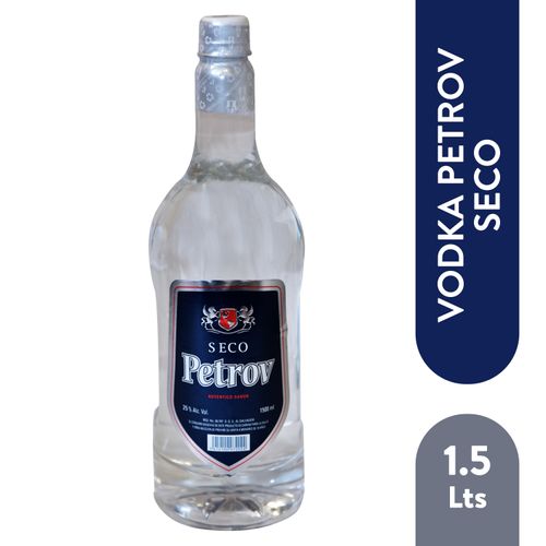 Vodka Petrov Seco 1500 ml