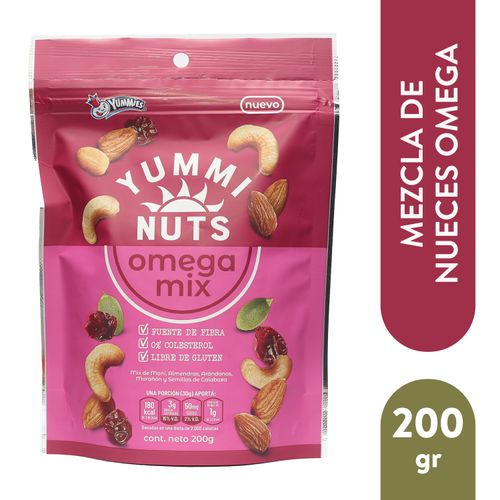 Nueces Yummies Nuts Omega Mix - 200 g