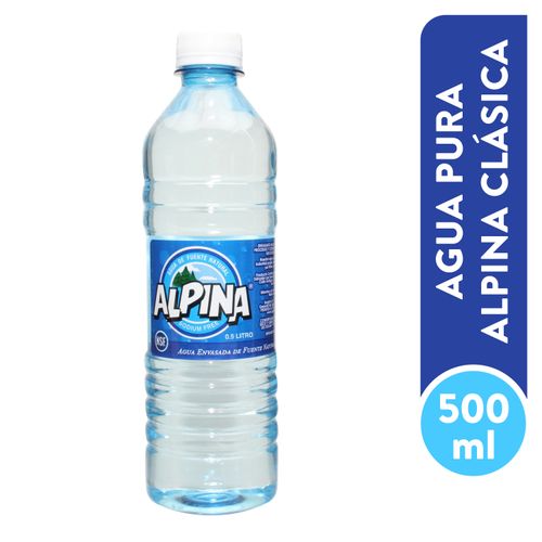 Agua Pura Alpina Clasica 500 ml