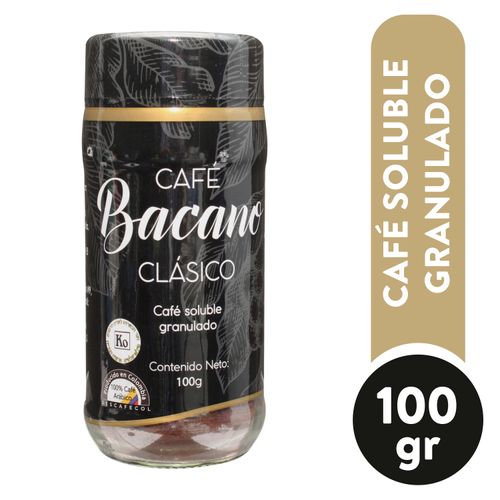 Café Bacano Granulado Clásico 100 g