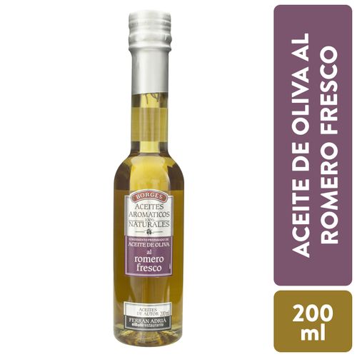 Aceite Borges Oliva Con Romero - 200 ml