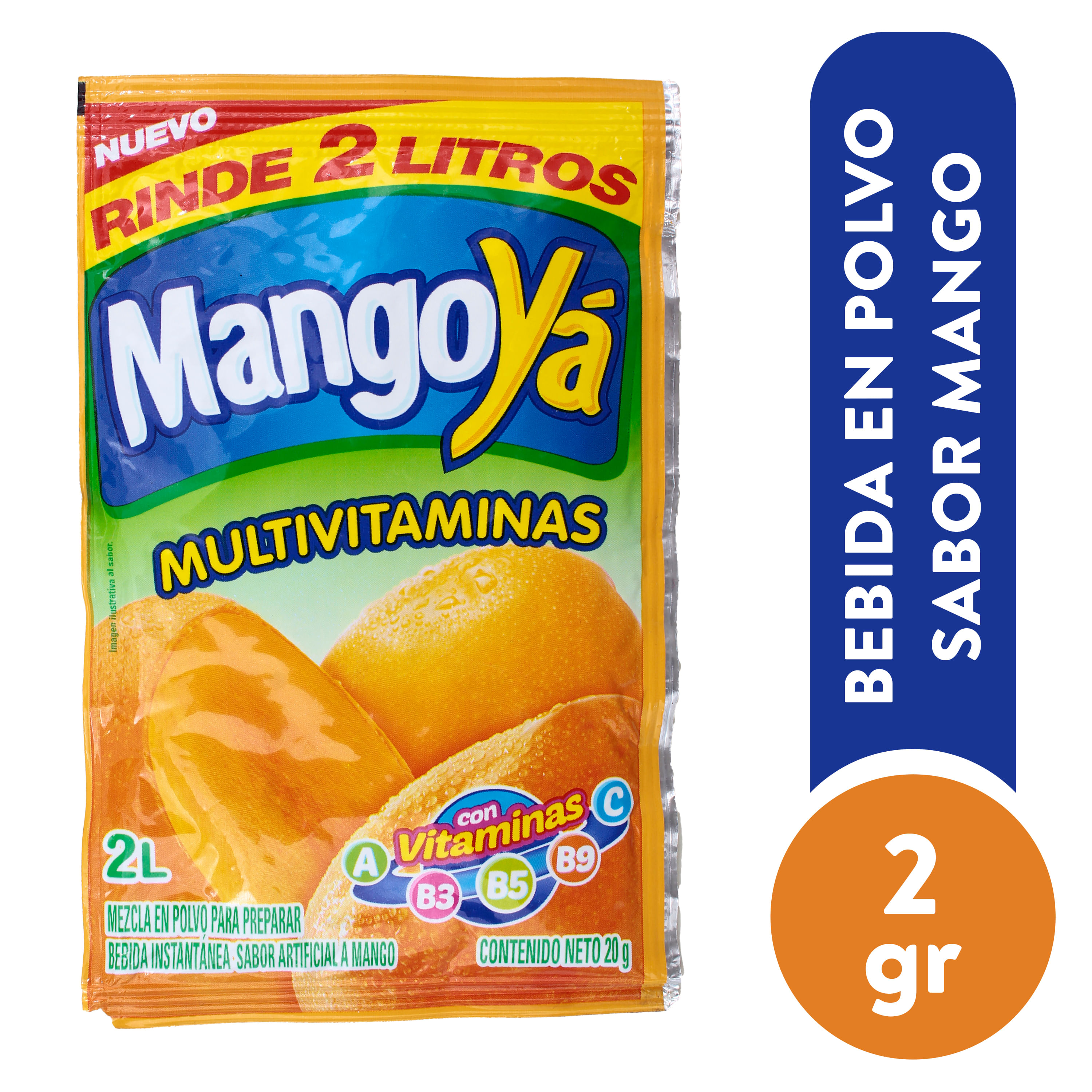 Comprar Jugos Ya En Polvo Mango 18 g | Walmart Salvador