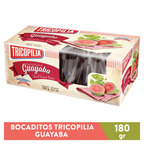 Snack Tricopilia Sabor A Guayaba Caja