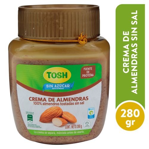 Crema De Almendras Tosh - 280 g