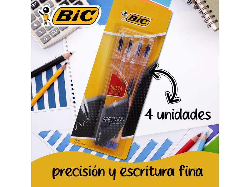 Boligrafo-Bic-Precision-Negro-Rojo-Azul-4-Unidades-5-260