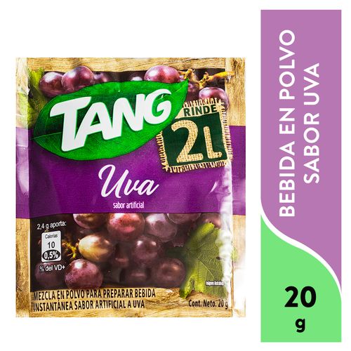 Bebida En Polvo Tang Sabor Uva Sobre - 20 g