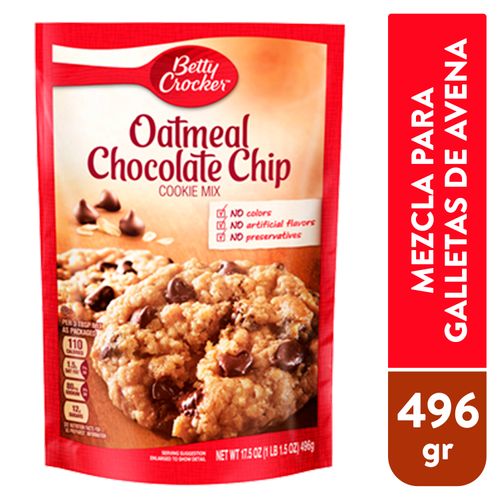 Mezcla Betty Crocker Galleta Avena Chocolate - 496 g