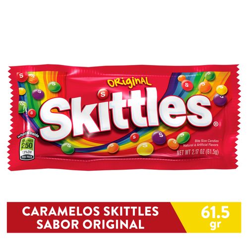 Dulce Skittles Original Bolsa - 61.5 g