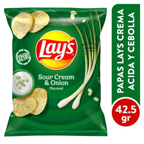 Lays Sour Cream & Onion - 42.5gr