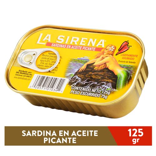 Sardina La Sirena Picante - 125gr