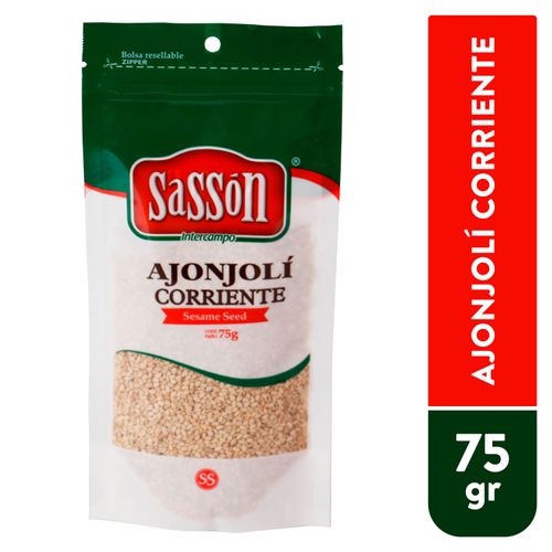 Especias Sasson Ajonjoli Corriente - 75 g