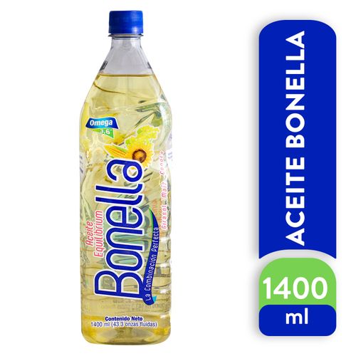 Aceite Bonella Girasol Maiz Canola - 1400 mll