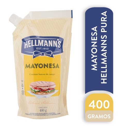 Mayonesa Hellmanns Pura Doy Pack - 400gr