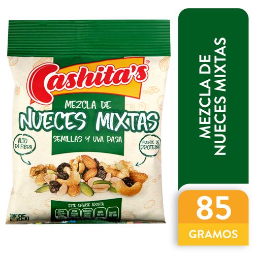 Mezcla Cashitas De Nueces Mixtas - 85 g