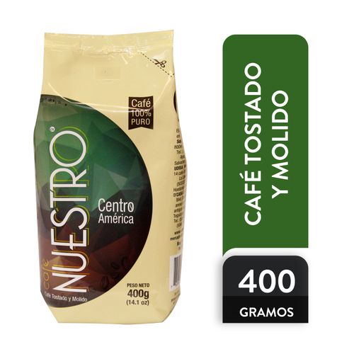 Café Nuestro Tostado Y Molido - 400 g