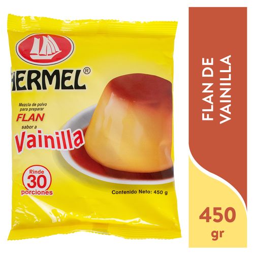 Flan Hermel Vainilla 450 Gr