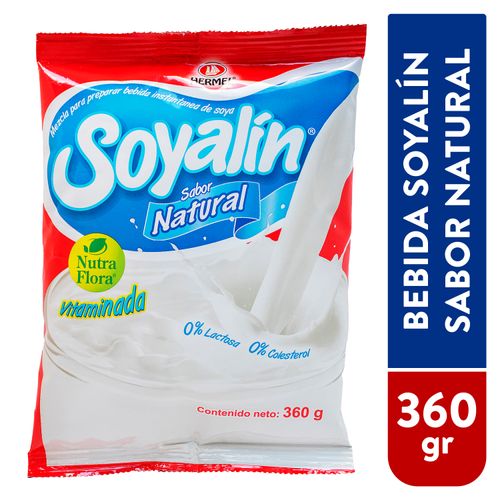 Bebida Soyalin Hermel Natural - 360 g