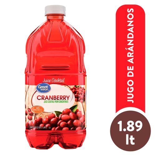 Jugo Great Value Sabor Arándano 1890 ml