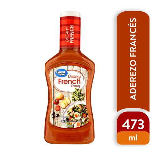 Aderezo Great Value Cremos Frances 473 ml