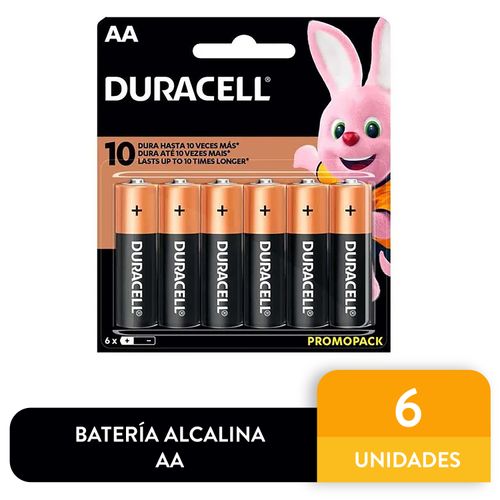 Bateria 9V Duracell Alcalina - 2 Unidades (Pack of 4)