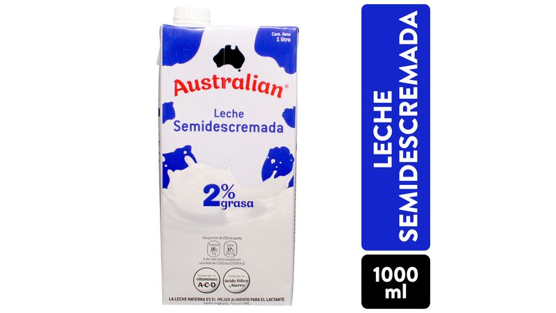 Comprar Leche Australian Semidescremada - 1000ml