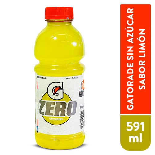 Bebida Gatorade Zero Limón - 591 ml