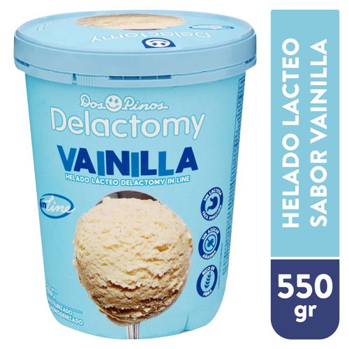 Helado Dos Pinos Delactomy Inline Vainilla - 550gr