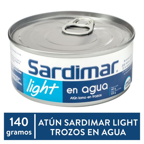 Atún Sardimar Light Trozos En Agua 105Gr