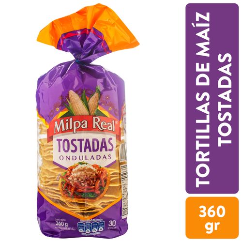 Boquitas Milpa Real Tostadas - 360gr