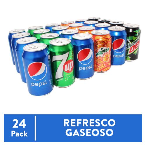 Gaseosa Pepsi Ms Sabores Lata 24P 8520 ml