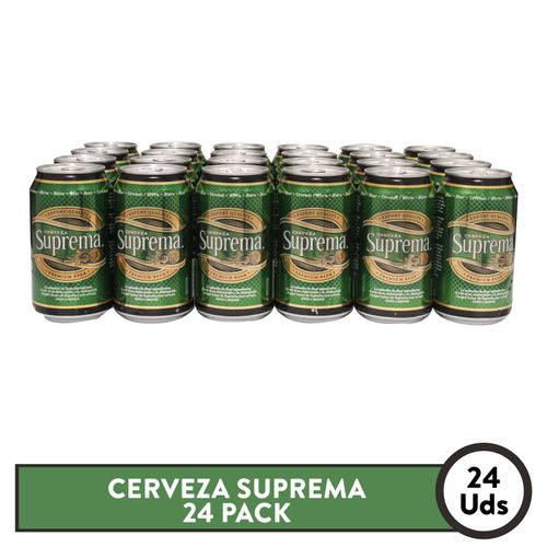 Cerveza Suprema Lata Caja 24Pack Lata